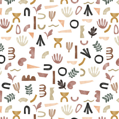 Motif formes du désert