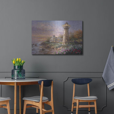 Art mural luxueux en métal «Majestic Guardian» par Nicky Boehme, 36 po x 24 po