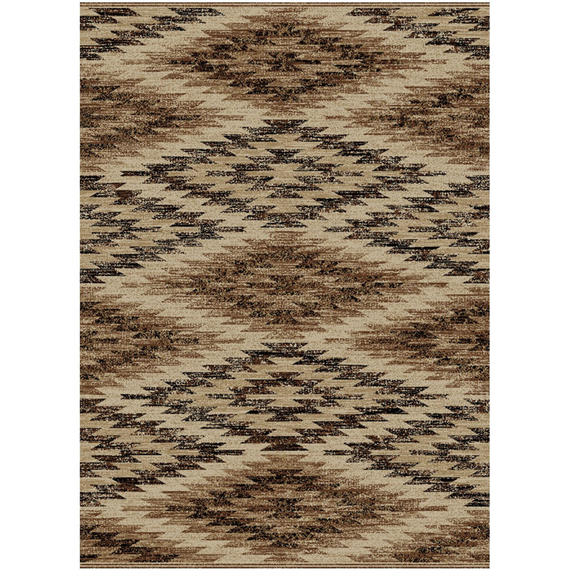 Tapis géométrique Bair, Rectangle 2 pi 3 po x 3 pi 3 po