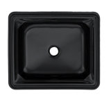 Guinevere® Vitreous China Octagonal Undermount Bathroom Sink with Overflow