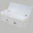 Upholstered Storage Bench with 2 Cabinets-12509087