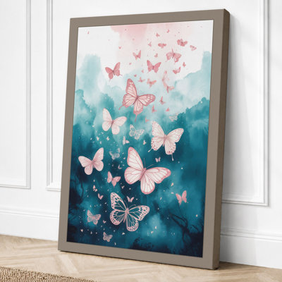 Butterfly Ombre Minimalist - Print