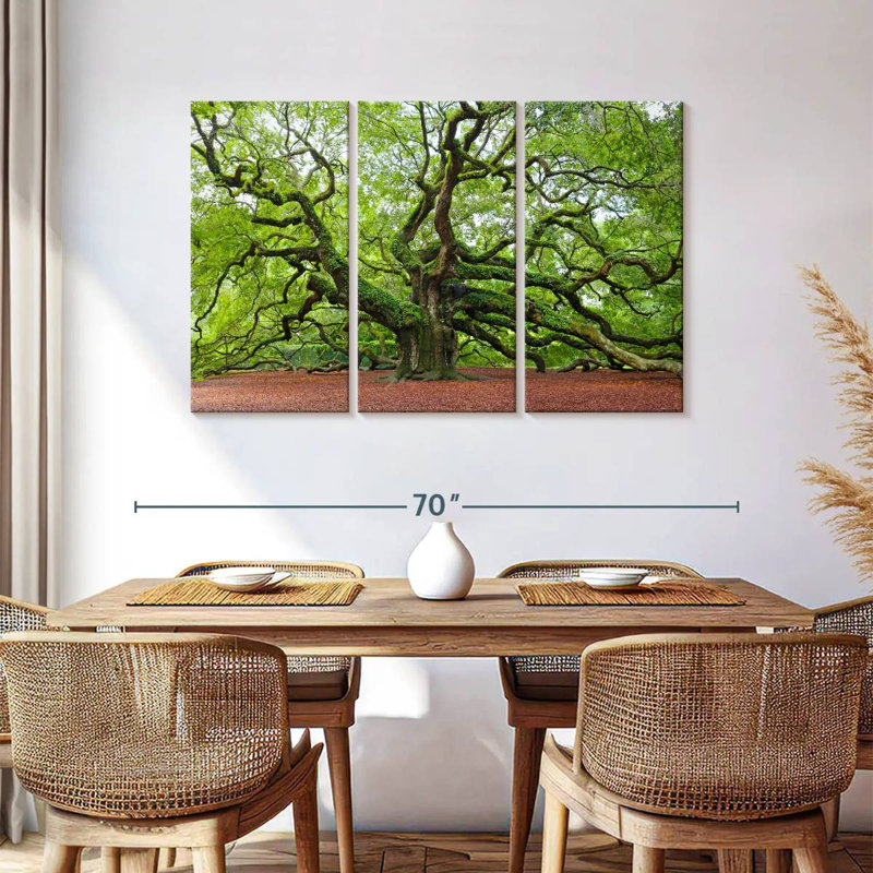 Harnek Lush Oak Tree, 36" H x 57" W