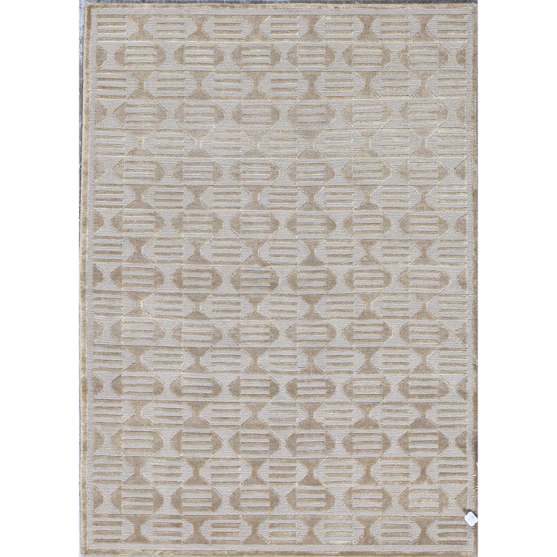 Wool Area Rug in Brown