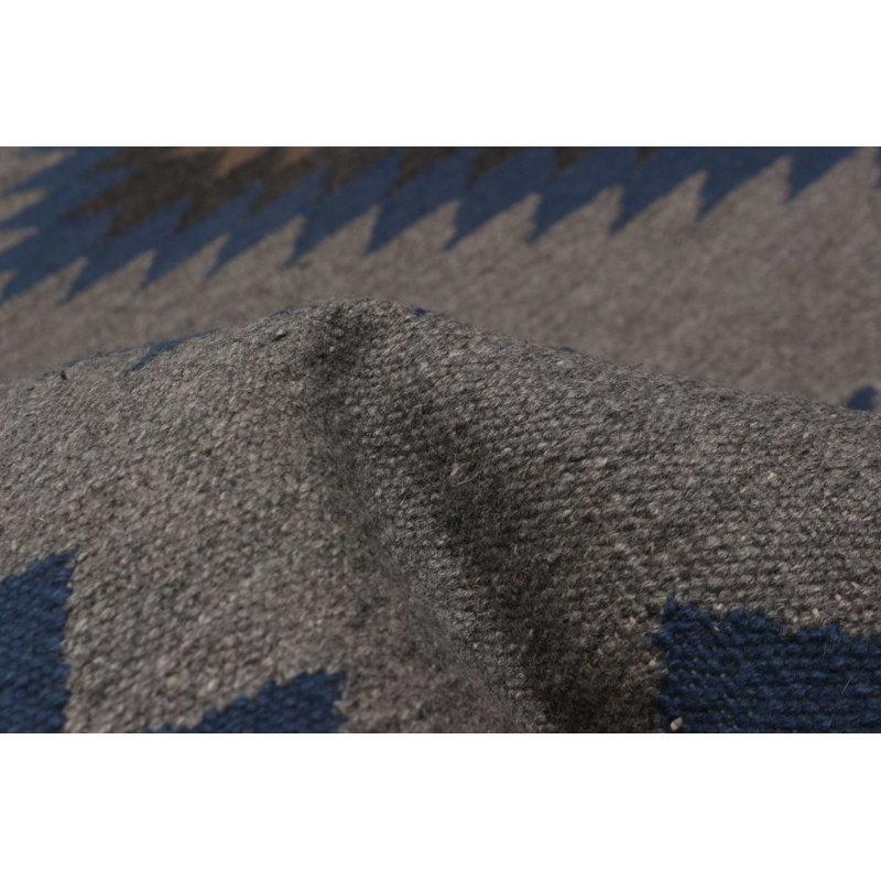 Kilim gris Ankara 5 pi 1 po x 8 pi 0 po