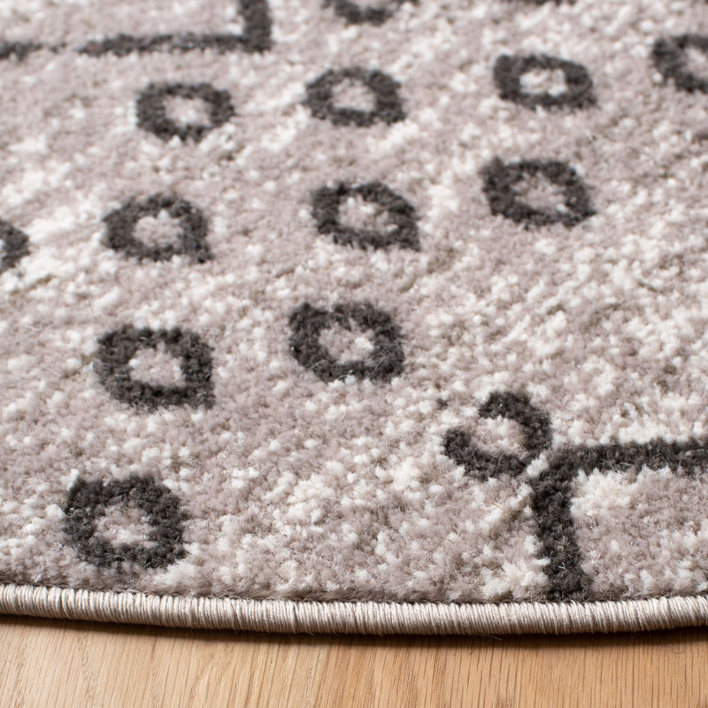 Aird Performance Southwestern Rug, Rectangle 10' x 14', Light Gray/Brown