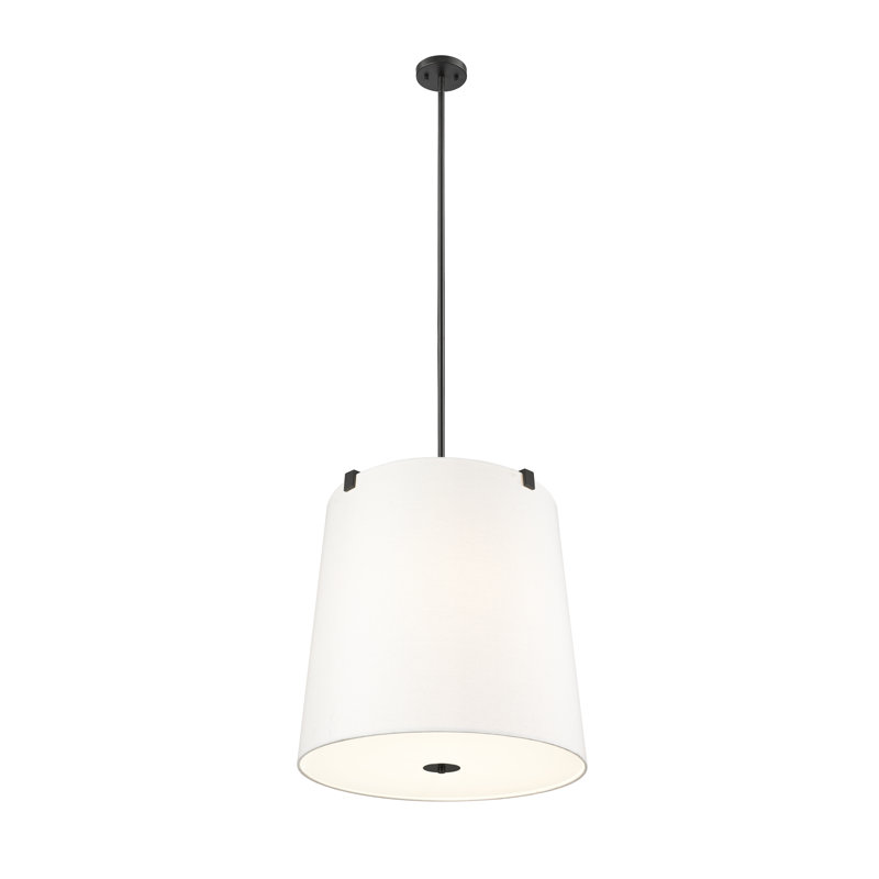 Regene 6 - Light Shaded Pendant, Matte Black