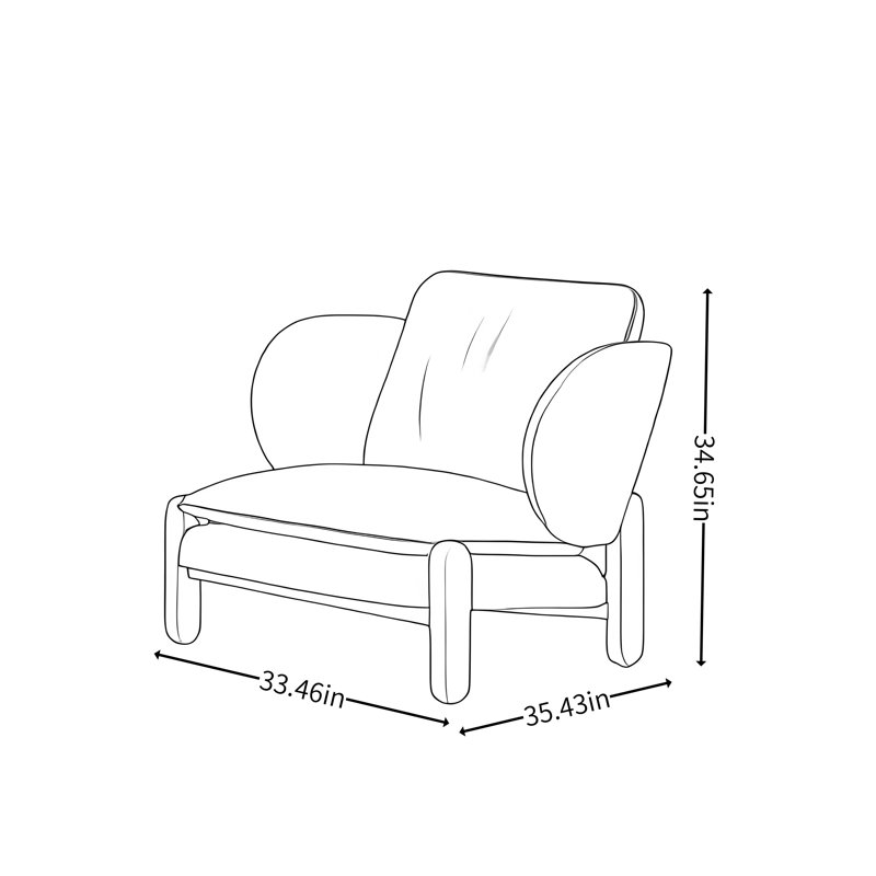 Wabi - sabi Log Style Sofa