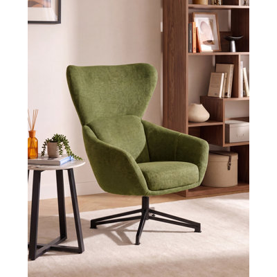Femi Upholstered Swivel Armchair