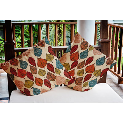 Coussin décoratif intérieur / extérieur Autumn Leaves