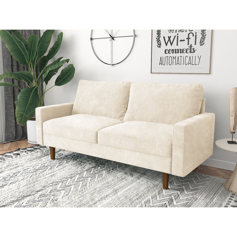 Canapé Zayn, Velours beige