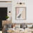 Satilla 3-Light Dimmable Modern Black/Brass Vanity Light