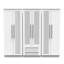 Fully Assembled 3 Door Wardrobe-89072088