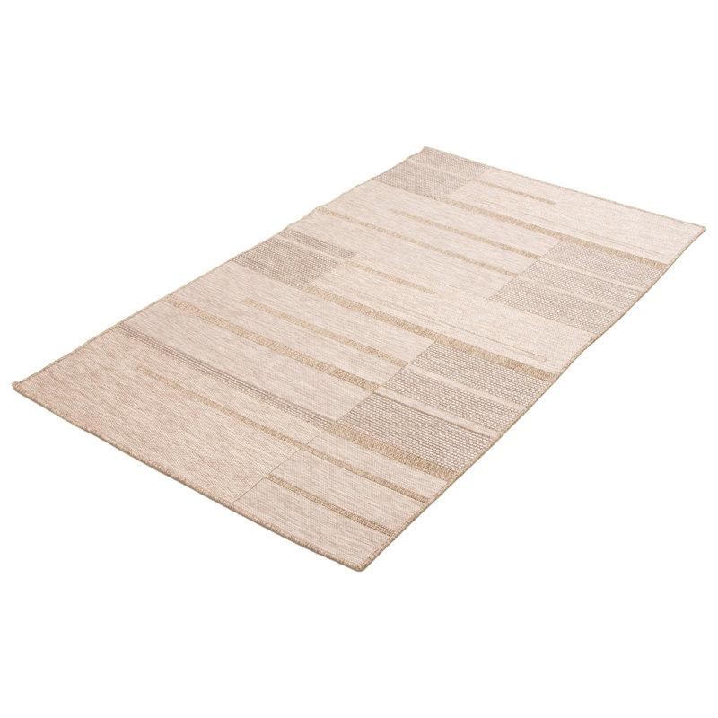 Tapis taupe Atlas, Rectangulaire 8 pi x 10 pi