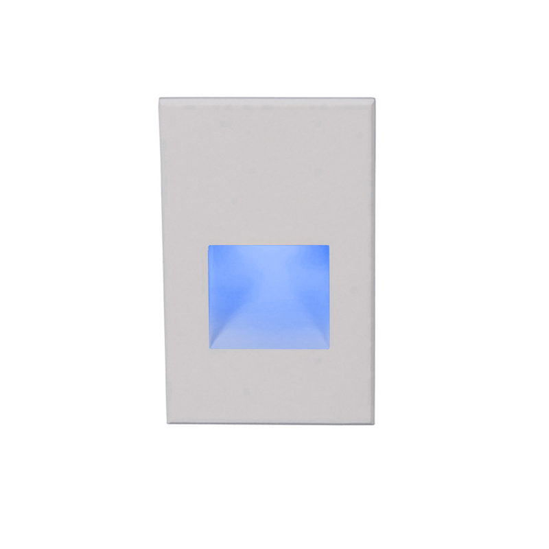 LEDme Integrated LED Metal Step Light, Amber, White