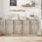 Sideboard Buffet Cabinet with 2/4 Drawers, Large Coffee Storage Table for Kitchen, Dining & Living Room-1766674135