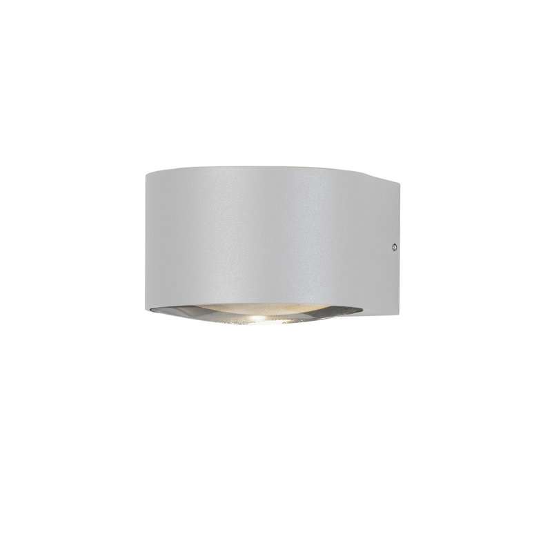 6.5cm H Integrated LED Outdoor Sconce, White