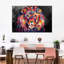 «Lion's Gaze», reproduction d'art sur toile-1183299363