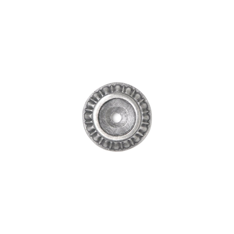 Kings Road Metal Knob Backplate, 24K Satin Gold