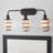 3 - Light Dimmable Vanity Light