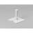 Rev-A-Shelf Polymer Full Circle 1-Shelf Lazy Susan with Bottom Mount Hardware for Corner Base Cabinets-29099972