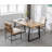 Rekiyah Upholstered Counter Stool with Metal Frame-1557348792