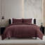 Vera Wang Chenille Waffle Stripe Beige Comforter Set-610874839