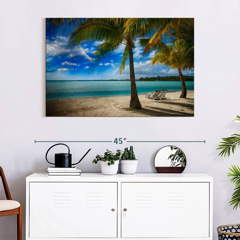 Gillard Exotic Gillard Palm Trees, 26" H x 39" W