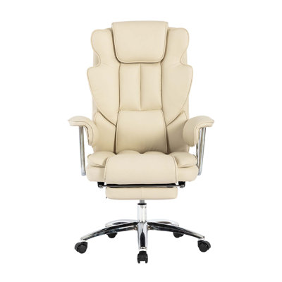 Big And Tall Executive Office Chair With Footrest