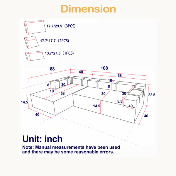 Dimensions du produit