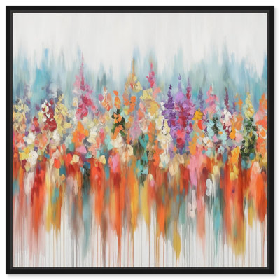 «Burst of Flora», art floral abstrait par Art Remedy