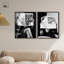 «Be Der The Headline», reproduction d'art sur toile encadrée par Art Remedy, cadre blanc, 16 x 20-135309535-135309532