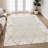 Machine Washable Indoor/Outdoor Chantille ACN2841 Border Rug-1979110966-1979110960