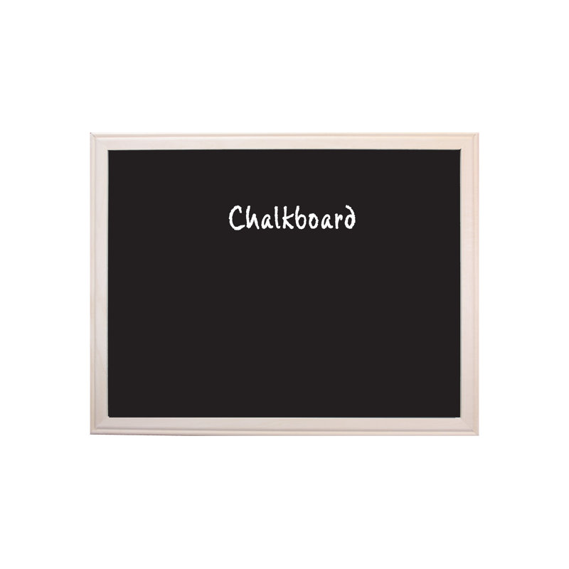Flipside Products 36 x 48 Wood Framed Black Chalkboard