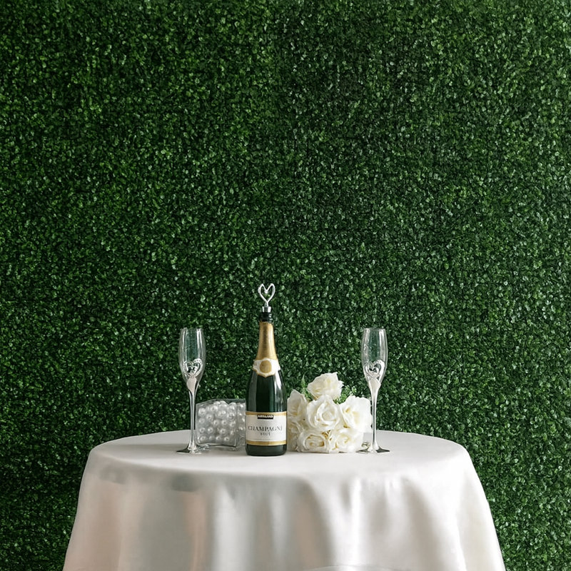 20" x 20" Premium Artificial Boxwood Hedge Wall Panels – UV-Protected Greenery for Indoor/Outdoor Privacy, Décor & Backdrops