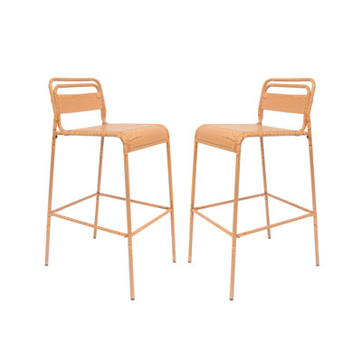 Tabouret d'extérieur Carmella - (sans la table)