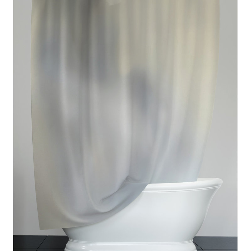 Rideau de douche abstrait Ciyanna, H 93 po x l 70 po