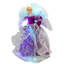 Lighted Fiber Optic Color Changing Christmas Tree Topper - 12" - Purple