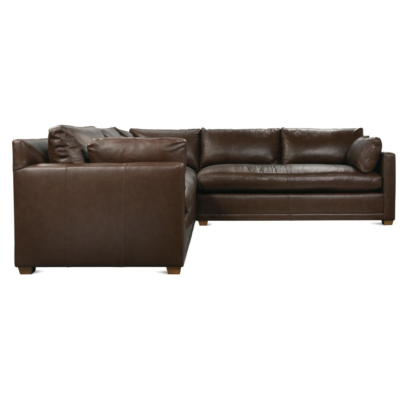 Sylvie 2Piece Leather Sectional
