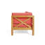 BANC D'ANGLE EN X