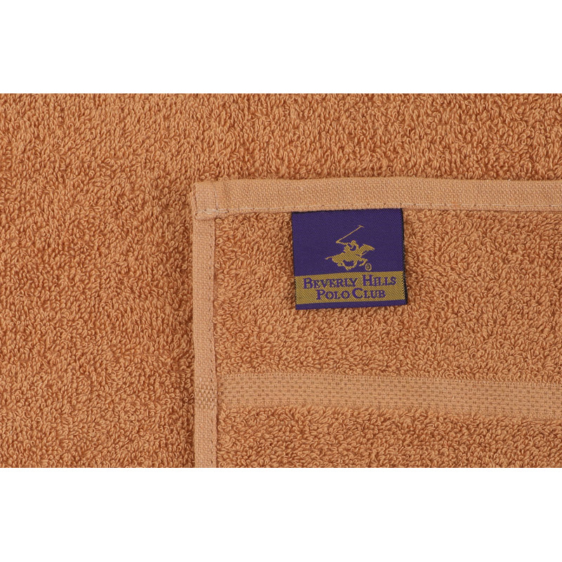 Serviette 100% coton, Brun, Serviettes de bain - paquet de 2
