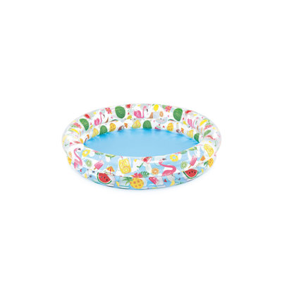 PVC Round Inflatable Pool 1.65'' H x 48'' W x 48'' L