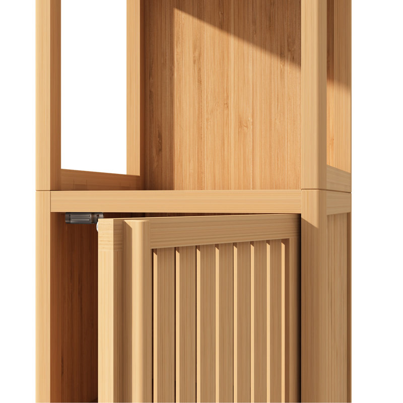 Armoire de rangement multimédia - Organisez vos articles de divertissement indispensables pour la salle de bain et le salon