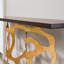 Sculpted 74'' W Solid Wood Console Table-27688618-27688619