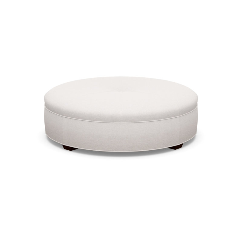 Round Ottoman, Walnut, 8240-70
