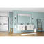 72 po X P 48 po Miroir de salle de bain H