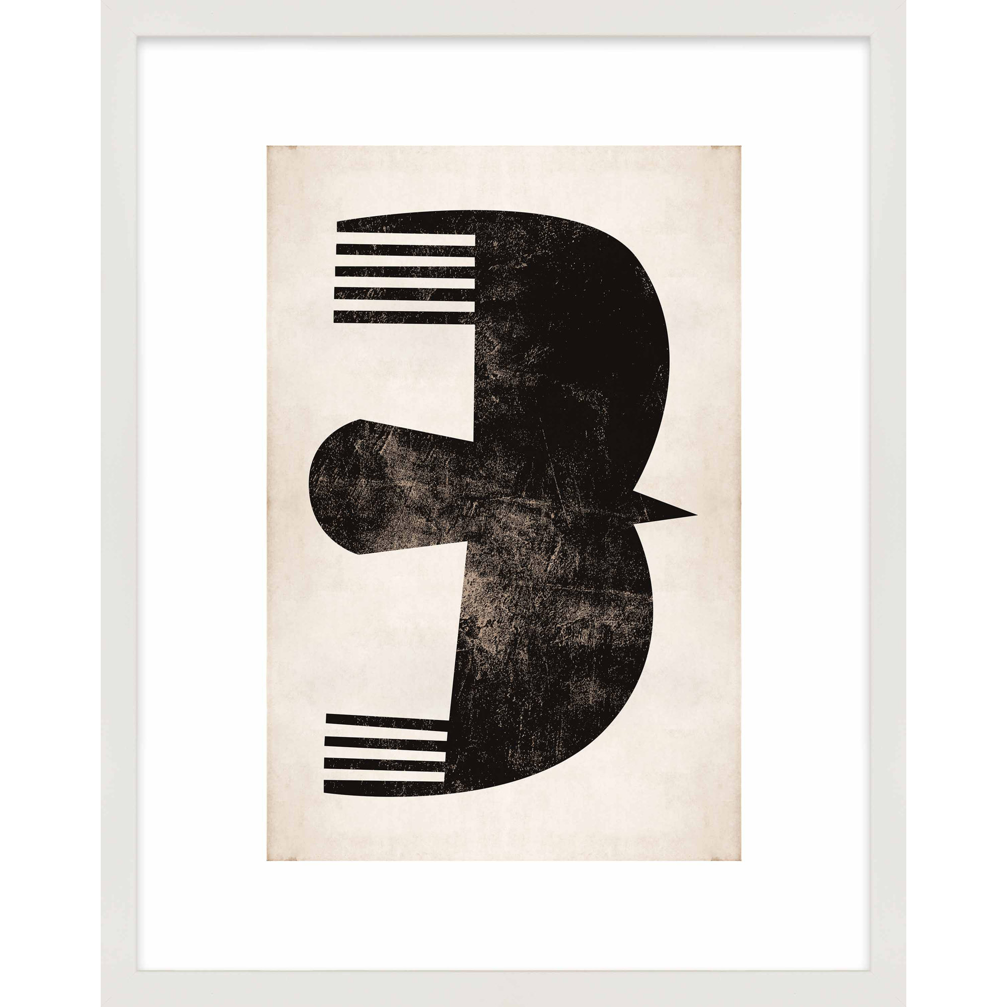 Blackbird 2 by Eleni Psyllaki For Paradissi Digital Art, 30" H x 24" W  x 1.25" D, White Framed