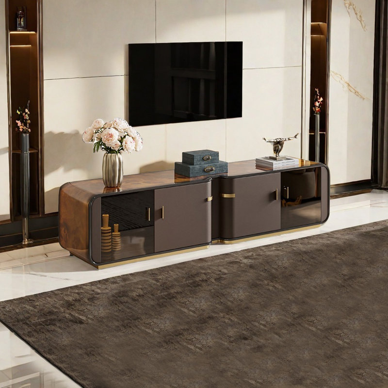Meuble télé de luxe de style américain