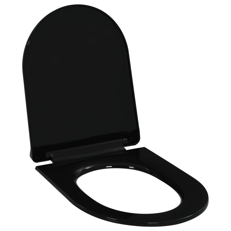 Alarins Soft Close D-Shaped Toilet Seat