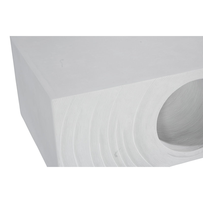 Void Coffee Table, White Stone